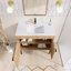 Meuble-lavabo simple 36 po avec dessus en céramique Belldon