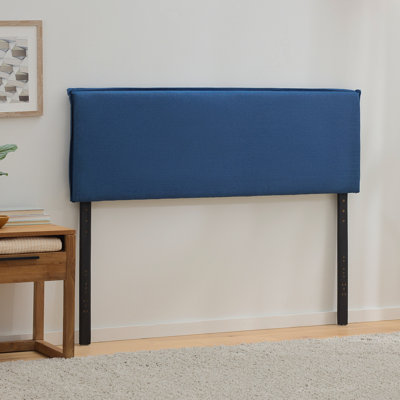 Tête de lit tapissier, très grand, denim