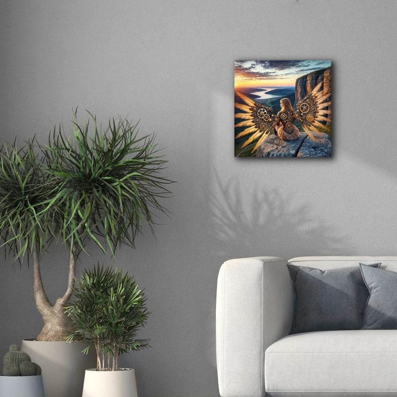 Trinx 'Ready For Flight' by Rey Klimt Canvas Wall Art