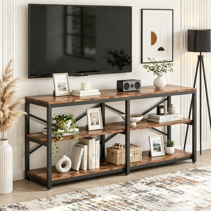 Sofa Table,3-Tier Hall Table,Console Table