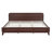 Pine Solid Wood King Size Bed, Solid and Stable, No Box Spring Needed-1884345770