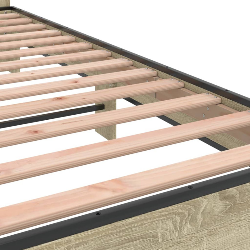 Diodorus Bed, Kingsize (5'), Sonoma Oak