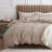 Essential Collection 100% Cotton Waffle Weave Duvet Cover Set-106246732-106246741