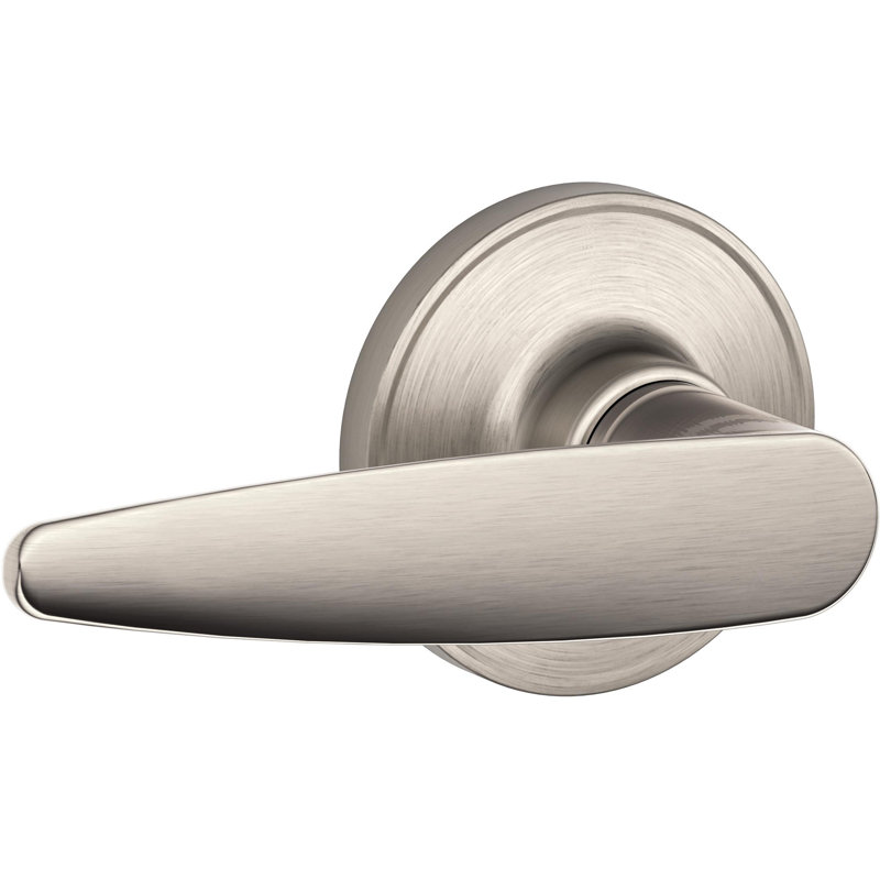 Serrure à levier et porte-placard dover, Nickel satiné