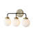 Claudio Contemporary Transitional Iron/Glass LED Vanity Light-44772488-44772490-119338792