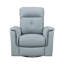 Fauteuil inclinable et pivotant en cuir-11409362