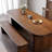 Solid wood simple quality dining table-108430602