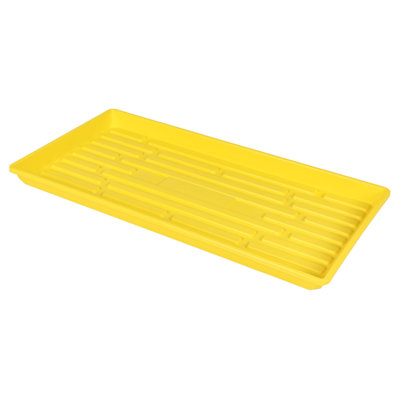 SUNPACK 10” x 20” Indoor Gardening No Holes Plastic Seeding Tray for Greenhouses