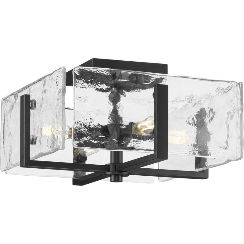 Alwick Glass Flush Mount