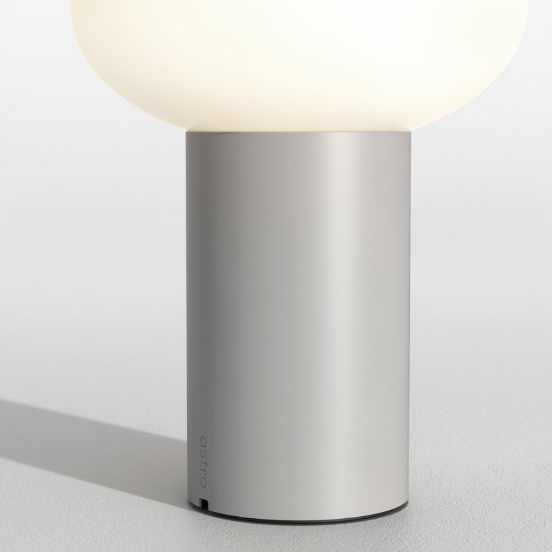 Zeppo LED Table Lamp, Pebble Gray