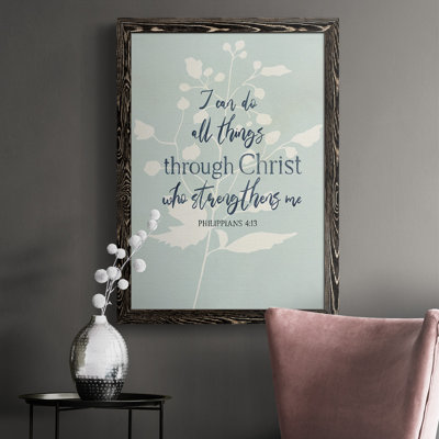 " I Can Do All Things "