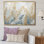 Golden Ferns Silent Gracefulness VII sur impression sur toile