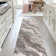 Olvin Contemporary Glam Abstract Marble Brown/Gray Rug
