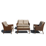 Outdoor 4 - Piece Conversation Set