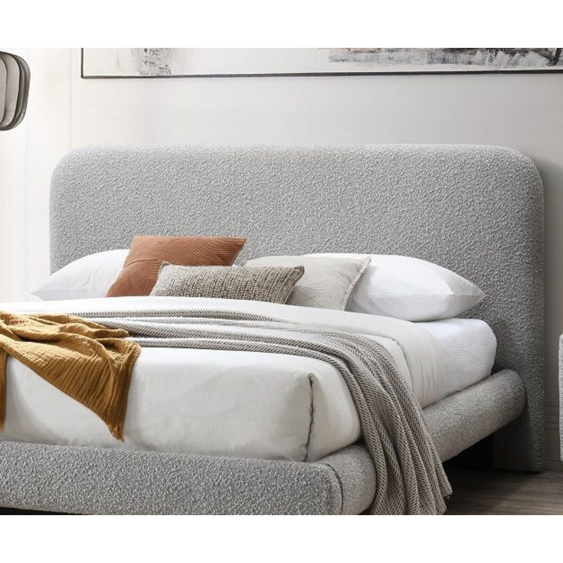 Prabh Upholstered Boucle Headboard, King