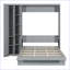 Lit escamotable moderne avec tablettes murales-1468968318-1468968313