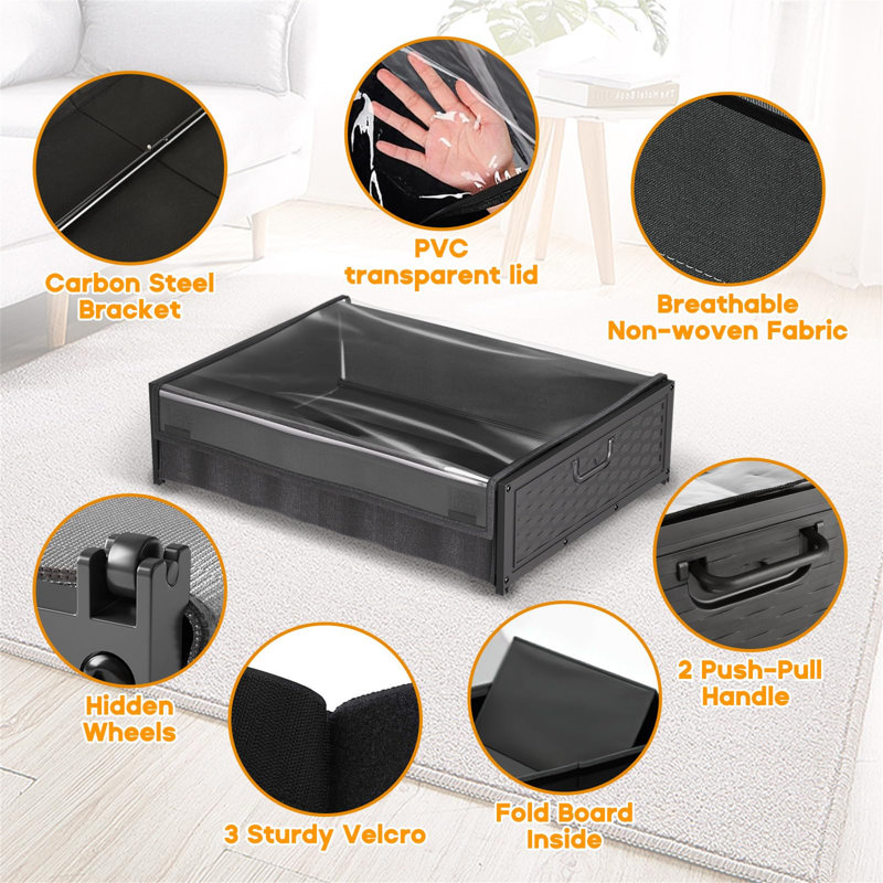 Rebrilliant Fabric Decorative Bin