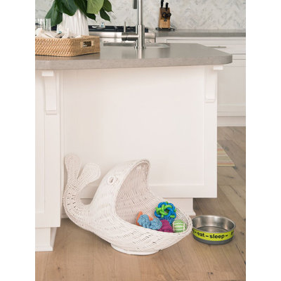 Panier De Rangement En Osier De Baleine