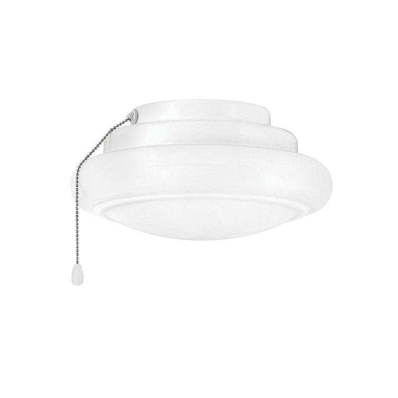 Low Profile Ceiling Fan Light Kit, Appliance White