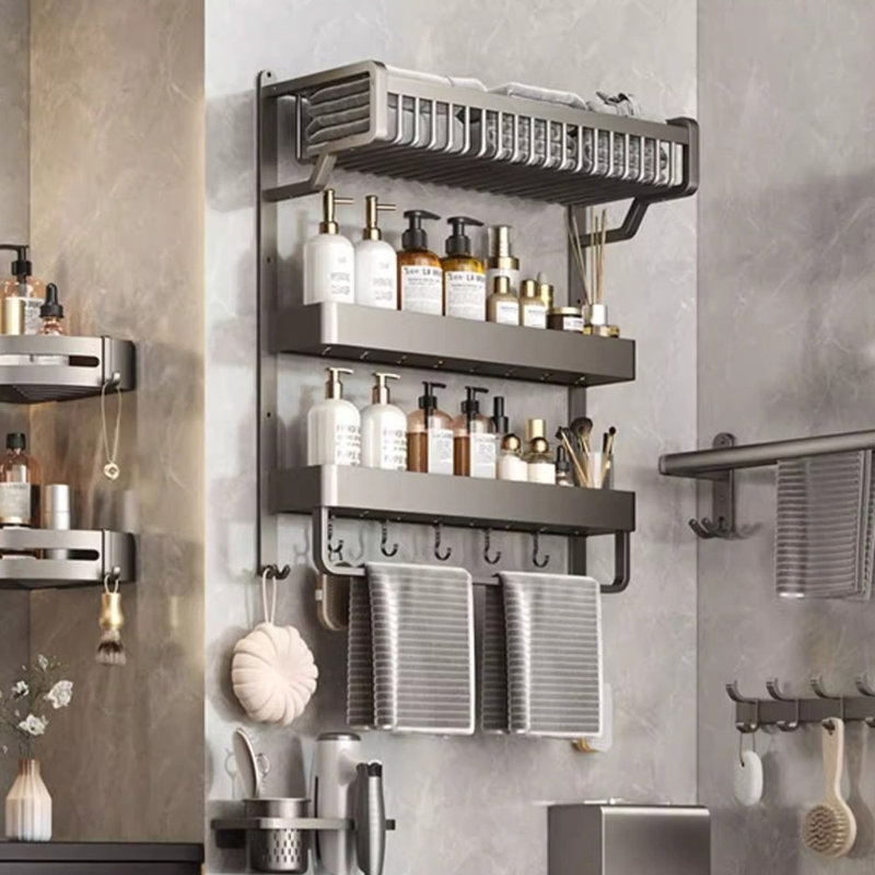 Wall Mounted Required Towel Rack