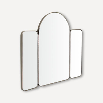 Triptych Metal Mirror