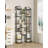 Vertical Shoe Rack, Shoe Shelves, Wood Shoe Organizer for Closet, Entryway, Shoe Tower for Small Spaces, Free Standing, Adjustable, with 2 Hooks, 10 Tier Black-1357431760-1342423659