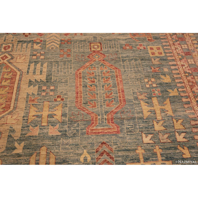 One-of-a-Kind 13'4" X 16' Hand Knotted Area Rug