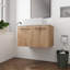 Meuble-lavabo mural 30 po avec évier Mishra