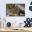  «Delightful Pears 1» par Marian Parsons, art mural en verre acrylique, 16 po x 12 po