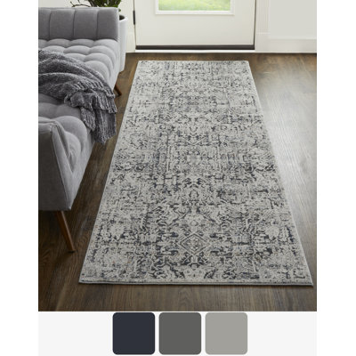Tapis oriental bleu marine Adeleke