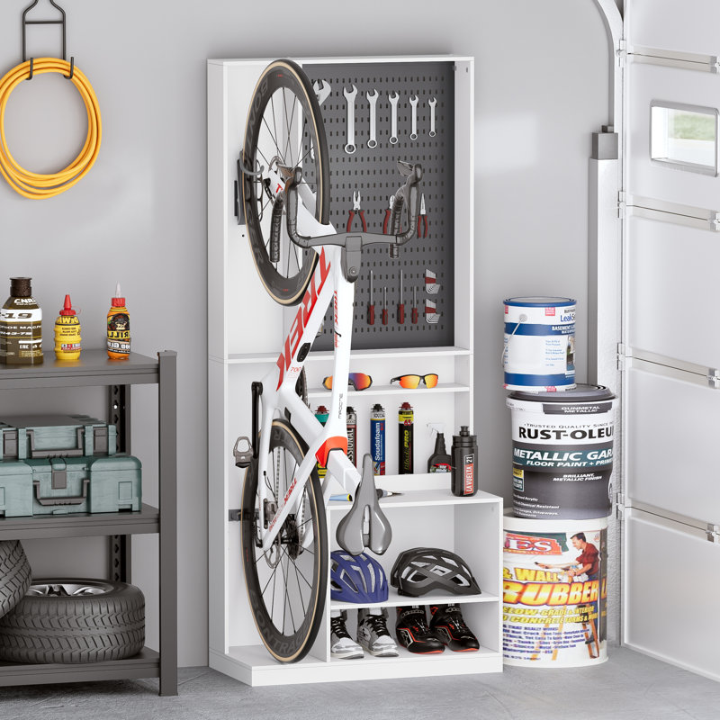 Support à vélo fixe en bois manufacturé