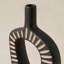 Vase en bois 15,7 po Sunburst