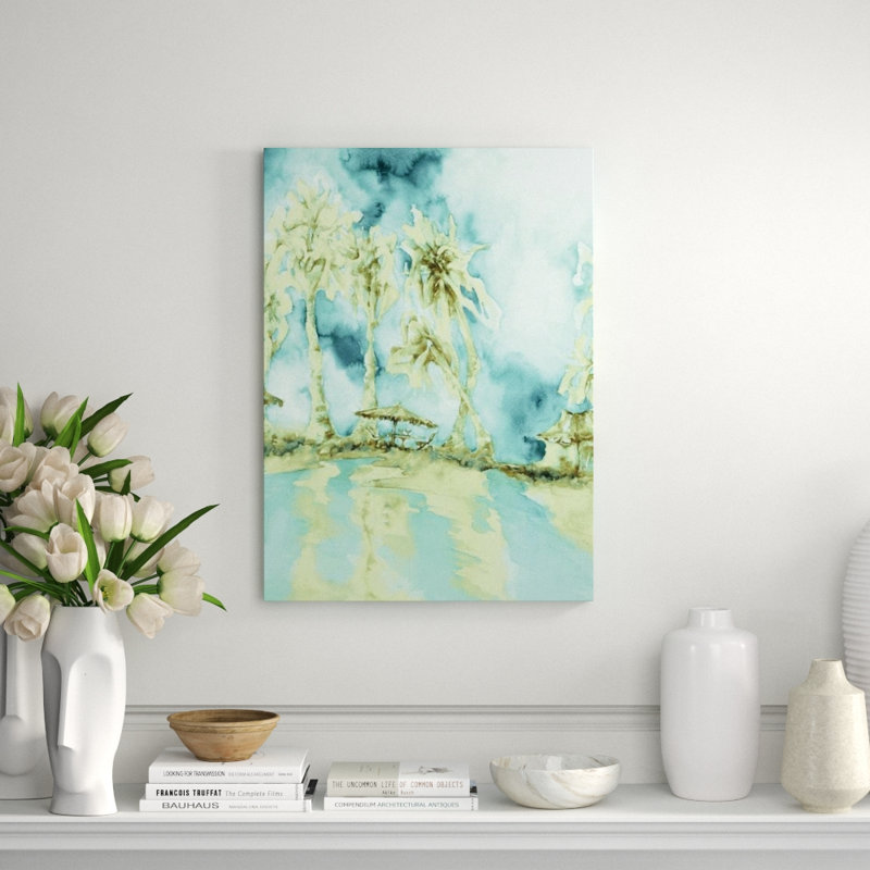 Last Vacation III Print by Sara Brown, Knife Gel, 41" H x 30" W x 1.5" D