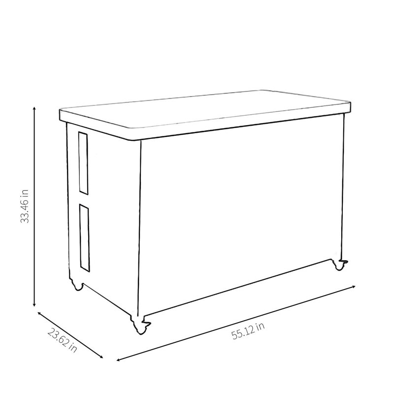 Marble kitchen side cabinet island counter