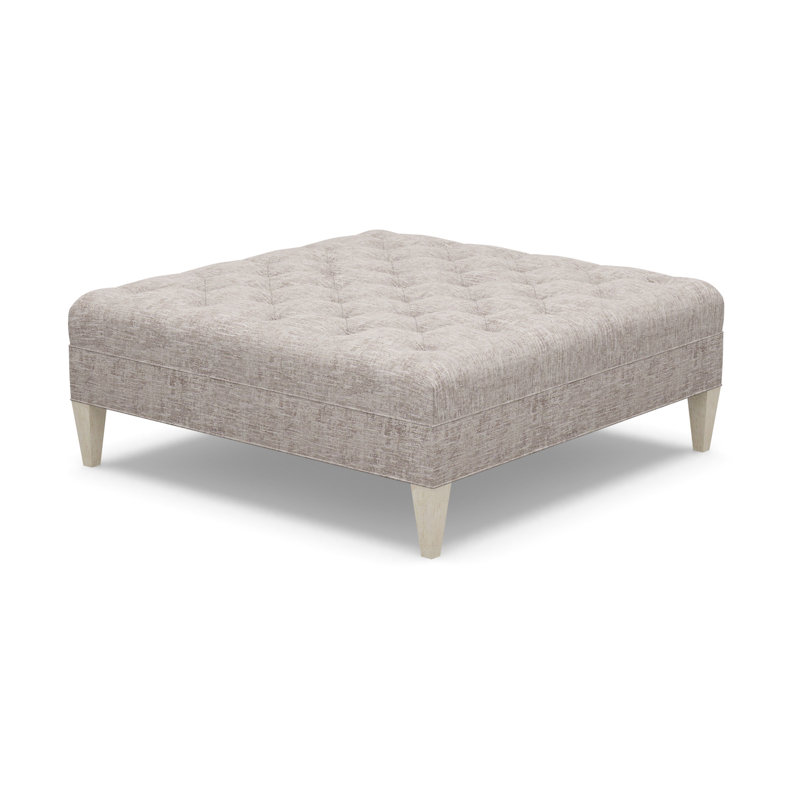 Square Ottoman, 9637-80, Sandstone