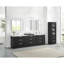 Ensemble de meuble-lavabo double autoportant 108 po Santarem-121696726-121696728