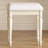 Ivory Extendable Solid Wood Makeup Vanity Vanity