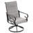 Burlington 5pcs Padded Textilene Outdoor Dining Set With Umbrella Hole, Swivel Design-151702971-151702972-151702975