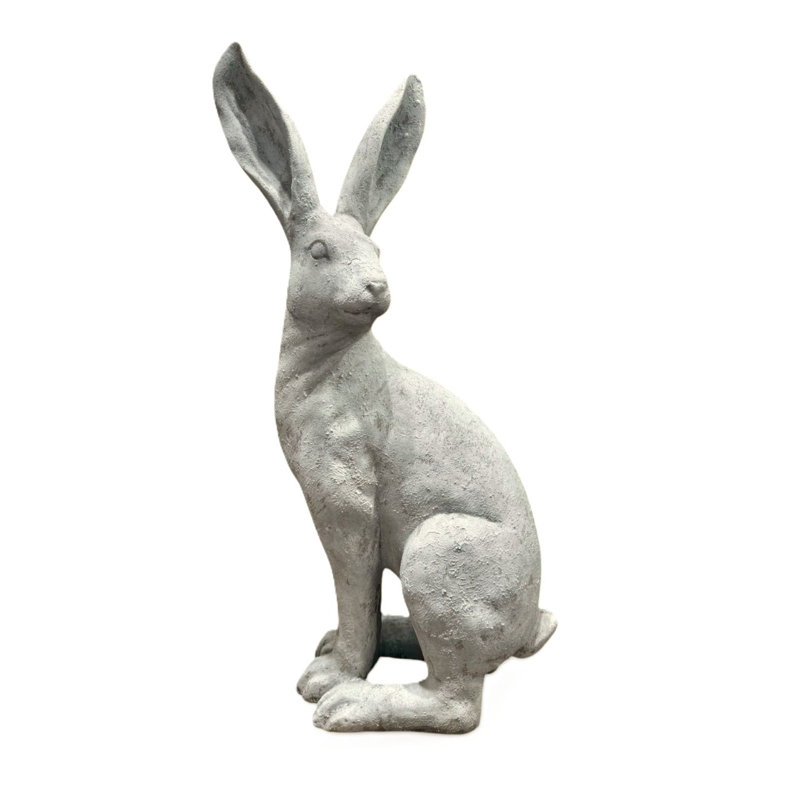 Grey Rabbit Statue