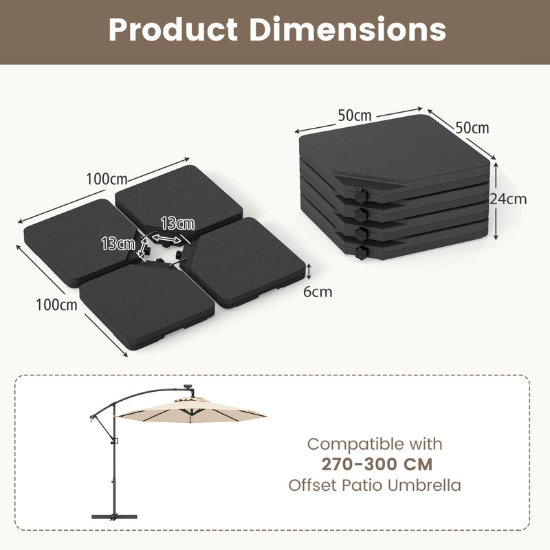7.3kg Umbrella Base