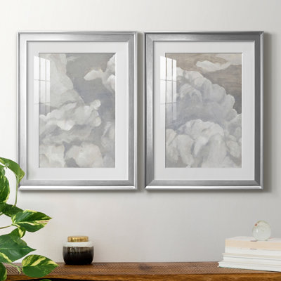 Scattered Sky I, reproduction encadrée de qualité supérieure - prête à être accrochée
