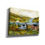 Toile épique Graffiti «Hudson River In Autumn» par JL Munro, 16 po x 12 po