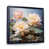 Black Floater Framed