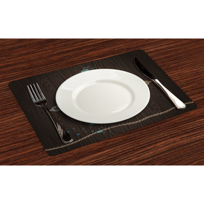 Polyester Nautical Rectangle Placemat