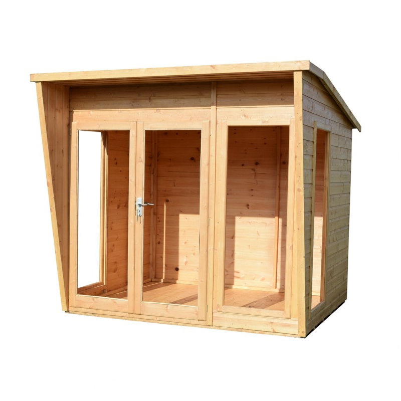 Highclere 8 x 6 Ft Shiplap Summer House, No