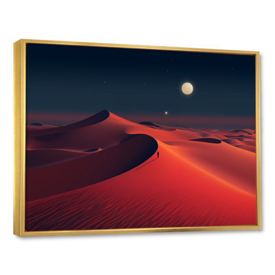 Red Desert Twilight Photo IV - Art mural désert