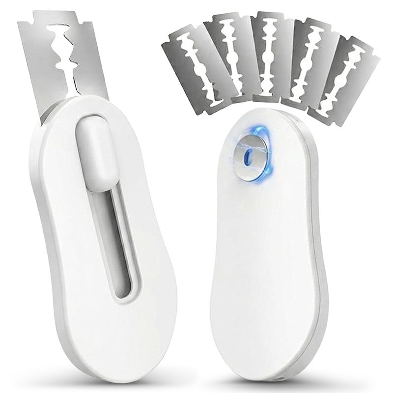Cheer Collection Retractable Sourdough Bread Lame with Magnetic Back and 5 Replacement Blades