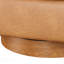 Selle revêtue de cuir artificiel avec base en bois cylindrique pivotante parfaite pour les chaises longues modernes-1808244246