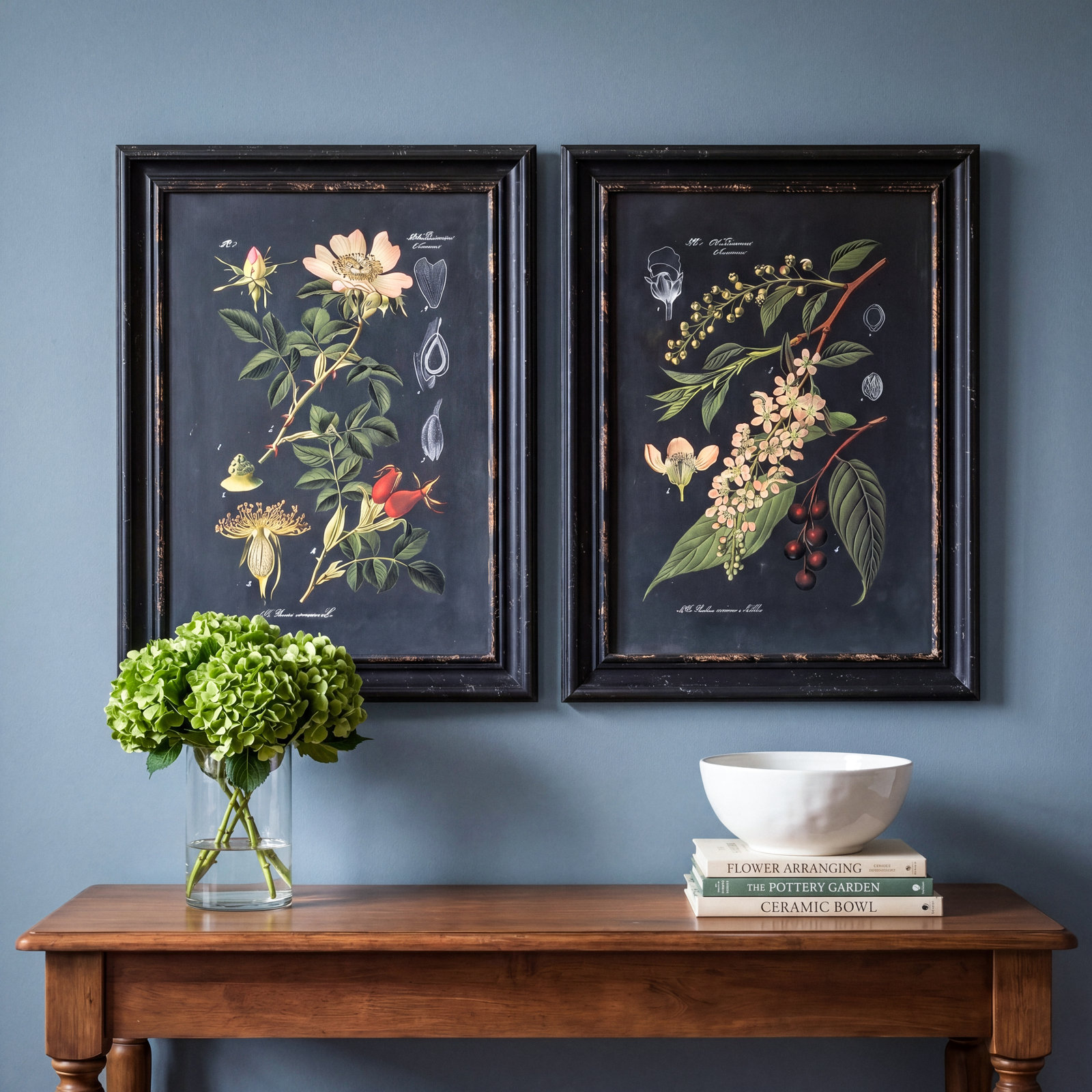 Bergenfield "Midnight Botanicals" Print Set