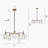 5-Light Wagon Wheel Shaded Chandelier-1324992069